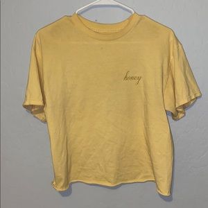 brandy melville honey tee